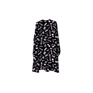 Ogrtač "Barber Alati Mix" BM-4 crni